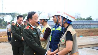 Thứ trưởng Đặng Hồng Đức kiểm tra tiến độ triển khai các dự án