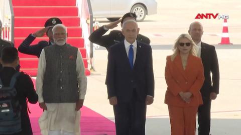 Thủ tướng Ấn Độ thúc đẩy hợp tác chiến lược trong chuyến thăm Israel