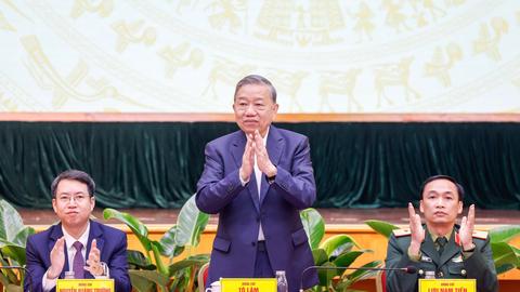 Tổng Bí thư Tô Lâm dự Hội nghị tiếp xúc giữa cử tri với người ứng cử đại biểu Quốc hội khóa XVI