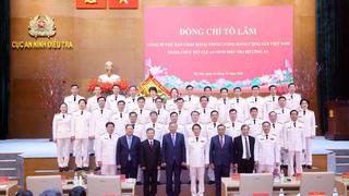 Tổng Bí thư Tô Lâm thăm, chúc Tết Cục An ninh điều tra