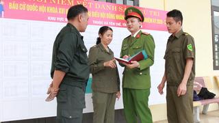 Giữ vững an ninh trật tự, sẵn sàng cho ngày hội toàn dân