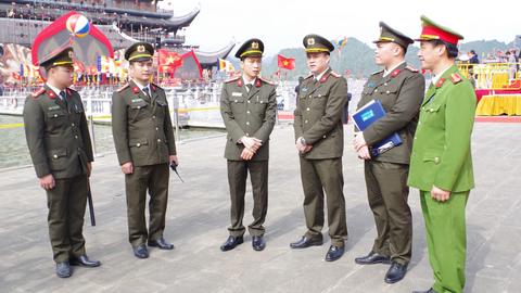 Ninh Bình bảo đảm tốt an ninh trật tự các Lễ hội đầu Xuân Bính Ngọ 