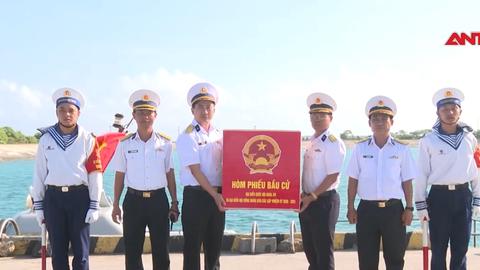 Không khí chuẩn bị cho bầu cử sớm ở đặc khu Trường Sa 