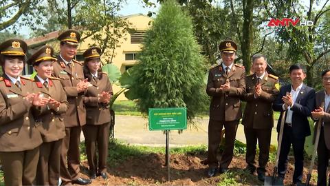 Các đơn vị hưởng ứng Tết trồng cây đời đời nhớ ơn Bác Hồ