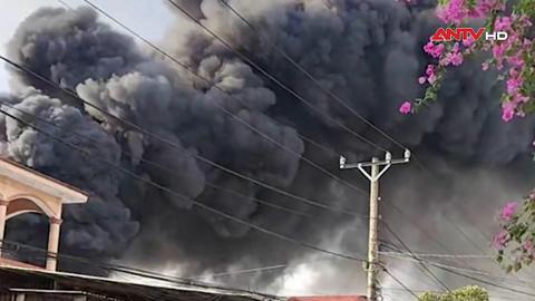 TP.HCM: Cháy kho nệm mút hàng trăm mét vuông 