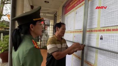 Bảo đảm an ninh các khu vực niêm yết danh sách người ứng cử
