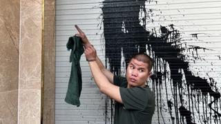 Làm rõ nam thanh niên dùng sơn tạt vào nhà dân