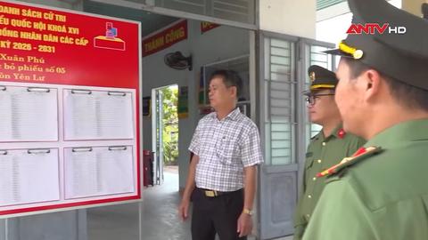 Đảm bảo an ninh, an toàn công tác bầu cử tại địa bàn cơ sở