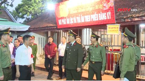 Đảm bảo an ninh trật tự Lễ hội đền Trần