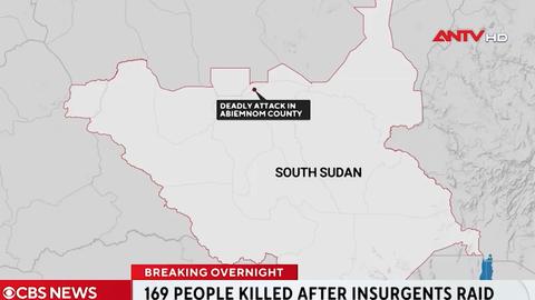 Tấn công tại Nam Sudan, gần 170 người thiệt mạng