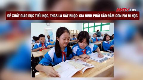 Đề xuất giáo dục tiểu học, THCS là bắt buộc