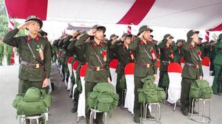 Lễ giao nhận công dân thực hiện nghĩa vụ tham gia CAND năm 2026