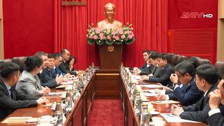 Bộ trưởng Lương Tam Quang tiếp đại diện Tập đoàn Amazon