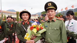 Khí thế ngày hội tòng quân tại tỉnh Điện Biên