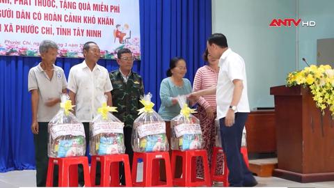 Thượng tướng Lê Tấn Tới tham dự hoạt động xã hội từ thiện tại Tây Ninh