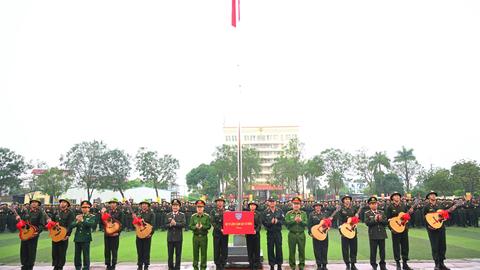 Quyết tâm hoàn thành xuất sắc nhiệm vụ huấn luyện