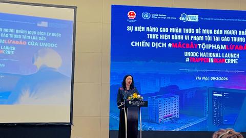 Nâng cao nhận thức về mua bán người vào các trung tâm lừa đảo