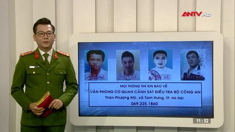 Truy nã các đối tượng "Đánh bạc" và "Cố ý gây thương tích"