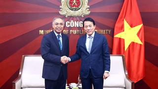 Bộ trưởng Lương Tam Quang tiếp xã giao tân Đại sứ Indonesia