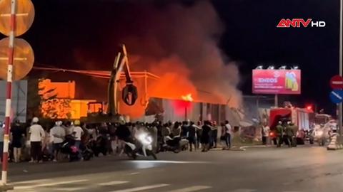 Điều tra nguyên nhân vụ cháy tại kho phế liệu ở Lâm Đồng