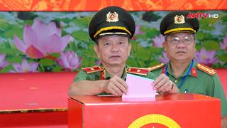 Công an TP Cần Thơ tổ chức bầu cử sớm cho hơn 2.000 cử tri