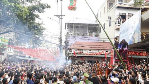Đảm bảo an toàn cho du khách tham gia lễ hội đền Kỳ cùng - Tả phủ