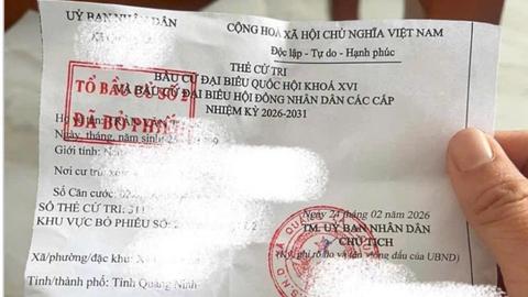 Cảnh báo nguy cơ lộ lọt thông tin cá nhân khi đăng ảnh thẻ cử tri lên mạng xã hội