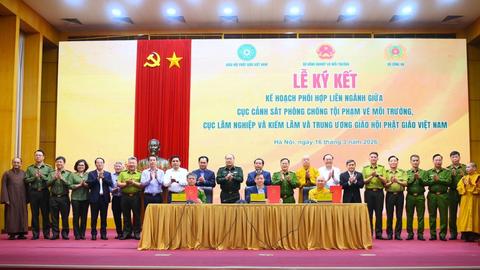 Tăng cường phối hợp bảo vệ động vật hoang dã và nguồn lợi thủy sản