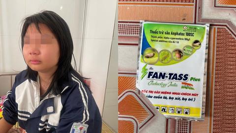 Khẩn trương làm rõ vụ nữ sinh lớp 7 nghi uống thuốc trừ sâu