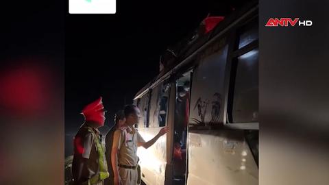 Xử phạt tài xế và chủ phương tiện xe khách chở quá số người quy định