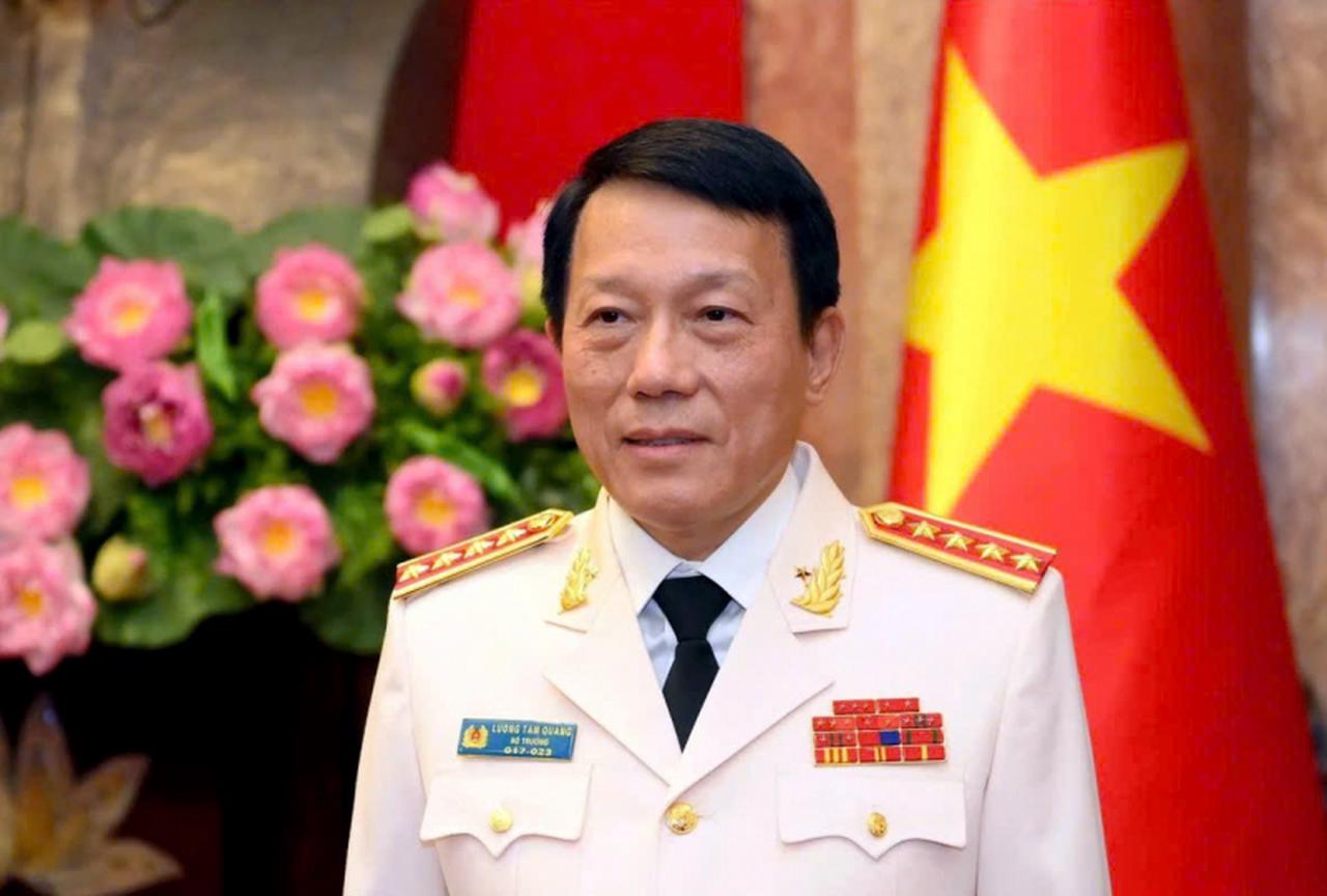 Bộ trưởng Lương Tam Quang và 24 ứng cử viên Công an nhân dân trúng cử đại biểu Quốc hội khóa XVI