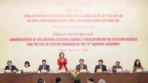 Tỷ lệ đại biểu Quốc hội dự kiến hoạt động chuyên trách trúng cử cao nhất từ trước đến nay