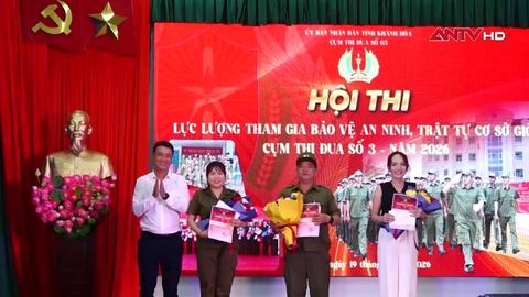 Sôi nổi hội thi lực lượng an ninh trật tự cơ sở giỏi ở Khánh Hòa
