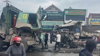 Nghệ An: Tai nạn trên QL1A, 3 người thương vong