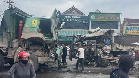 Nghệ An: Tai nạn trên QL1A, 3 người thương vong