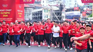 Gần 1,4 triệu người tham gia Ngày chạy Olympic - Vì sức khỏe toàn dân - Vì an ninh Tổ quốc năm 2026