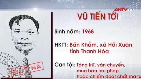 Truy nã 2 đối tượng về tội tàng trữ, vận chuyển, mua bán ma túy