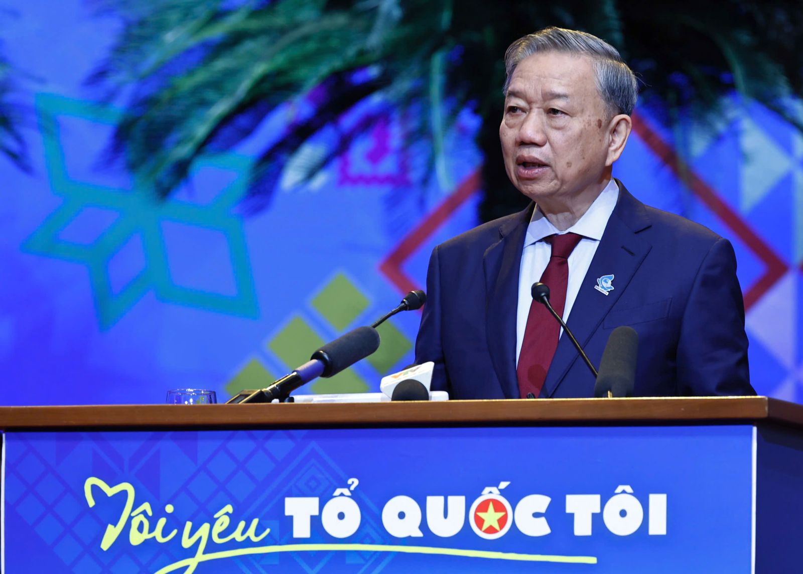 Tổng Bí thư Tô Lâm phát biểu tại phiên trọng thể Đại hội đại biểu toàn quốc Hội Liên hiệp thanh niên Việt Nam lần thứ IX, nhiệm kỳ 2024 - 2029.