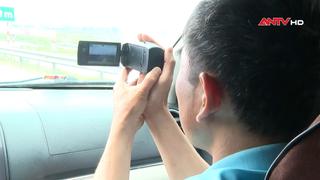  CSGT hóa trang ghi hình, xử lý vi phạm trên cao tốc