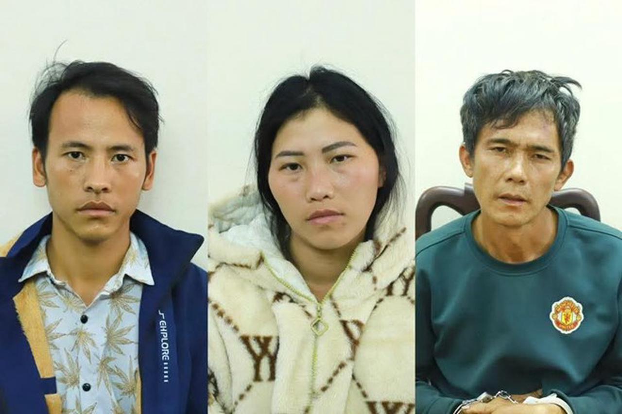 Ổ nhóm tội phạm chôn giấu hêrôin trong vườn nhà 