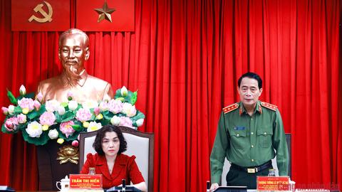 Thông qua dự thảo Báo cáo kết quả giám sát đối với Ban Thường vụ Đảng uỷ Công an Trung ương