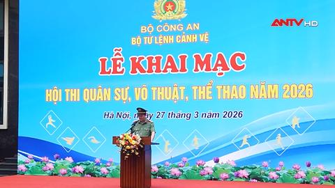 Đẩy mạnh tinh thần thể thao trong lực lượng Cảnh vệ CAND