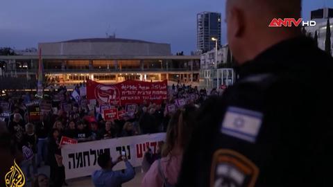 Người dân Israel xuống đường phản đối chiến tranh kéo dài