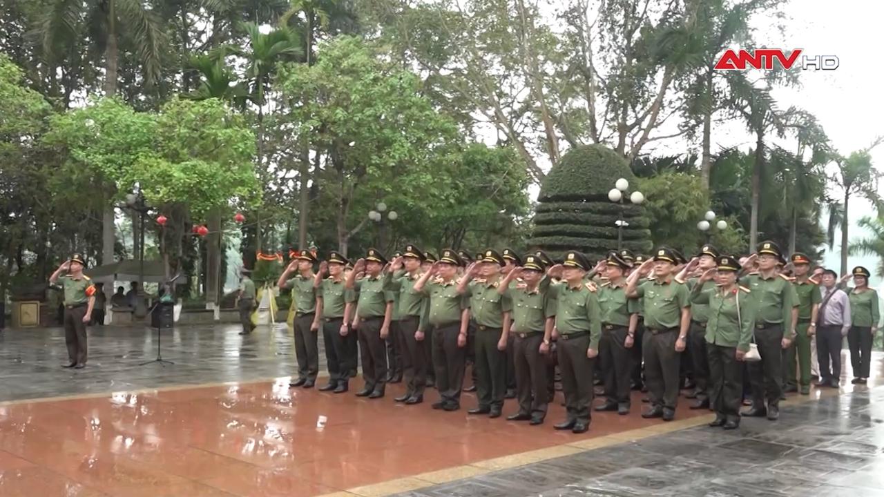 Văn phòng Bộ Công an hoạt động về nguồn tại Tân Trào
