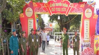  Đảm bảo an ninh trật tự lễ hội Bà Thu Bồn