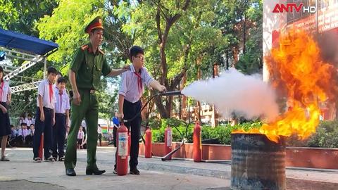 Trang bị kiến thức phòng cháy chữa cháy trong học đường