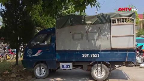 Truy đuổi, khống chế tài xế xe tải có nhiều lỗi vi phạm 