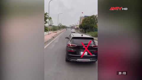 Tài xế ô tô bị phạt 50 triệu đồng vì lạng lách, chèn ép xe khác