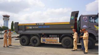 Cà Mau tổng rà soát phương tiện ô tô tải, xe sơ mi rơ moóc 