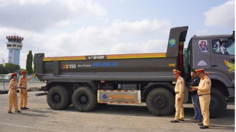 Cà Mau tổng rà soát phương tiện ô tô tải, xe sơ mi rơ moóc 